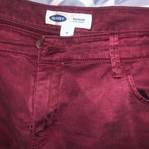 Old navy rockstar skinny jeans